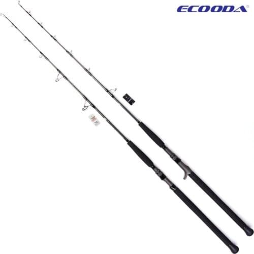 ECOODA EBZJ 1.55/1.6M japan full fuji parts jigging rod and sea boat rod pe 3-6/4-8 Ocean Fishing Rod One setion