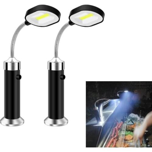 Multipurpose Magnetic Base Led BBQ Grill Light 360 Degree Adjustable For Party Outdoor Camping Barbecue Lights BBQ Accessories
