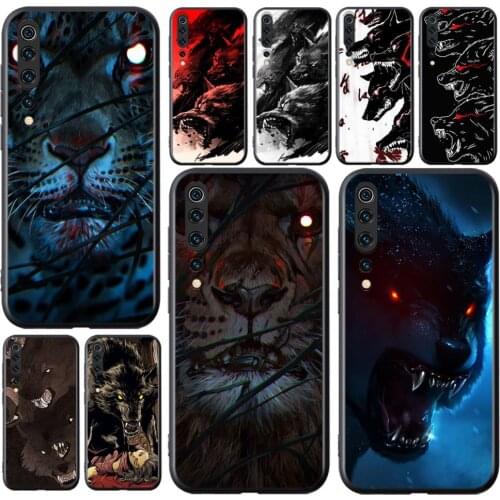 Animal Totem Wolf Lion For Xiaomi Mi 11i 11 10T 10 9T 9 A3 8 Lite CC9 SE Note10 Lite Ultra Pro Soft Silicone Phone Case