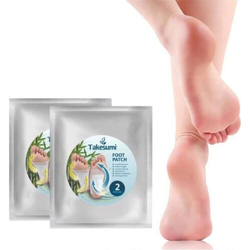 New Style Detox Foot Patches Wormwood Bamboo Charcoal Pads Foot Care Tool Detoxify Toxins Weight Loss Improve Sleep Foot Sticker