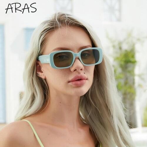 New Fashion Vintage Square Sunglasses Women Brand Designer Retro Rectangle Sun Glasses For Female Lunette De Soleil Femme UV400