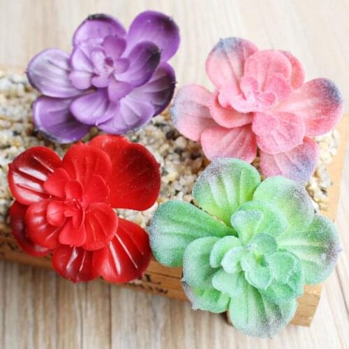 Pauline Succulents Artificial Flowers Silk Flower Wedding Decor Home Christmas Decoration DIY Accessories