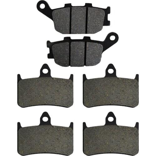 Motorcycle Front and Rear Brake Pads for HONDA CB1000F 1993-1997 VTR 1000F Super Hawk 1998-2005 VTR1000F Firestorm 97-06