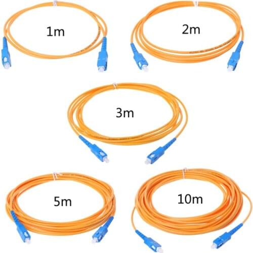 SC/UPC-SC/UPC-SM 3mm Fiber Optic Jumper Cable Single Mode Extension Patch Cord 831D