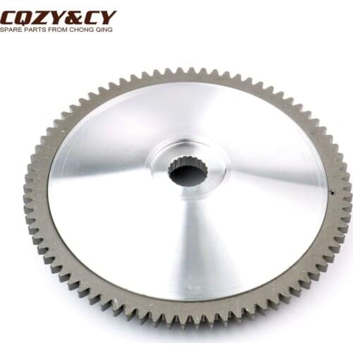 Scooter Fixed drive half pulley for Aprilia Atlantic Mojito Scarabeo Sport City 125cc 78 Teeth 141mm 100320310 AP8575027