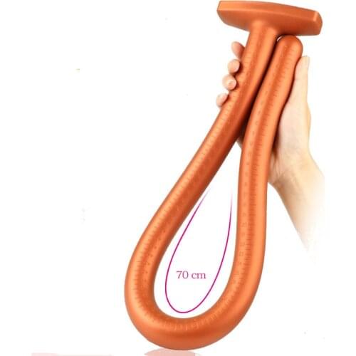 70cm Super Long Silicone Dildo Butt Plug Anal Sex Toys For Women Gay Men Prostate Massager Anus Dilator Erotic Intimate Goods