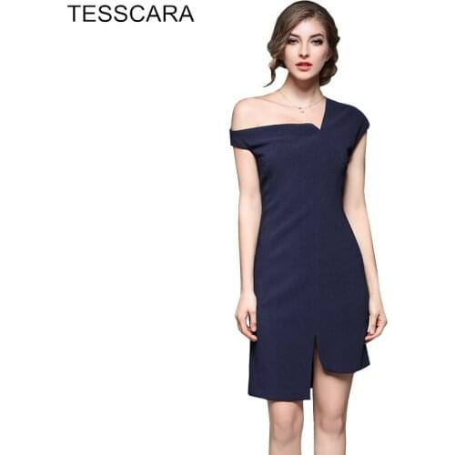 Короткие летние платья TESSCARA China At AliExpress