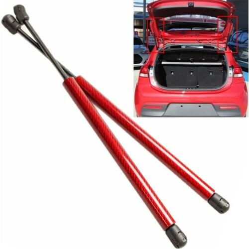 Carbon fiber for Kia Rio (YB) hatchback 2018-2020 Rear Trunk Hatch Tailgate Boot Lift Supports Gas Struts gas springs dampers
