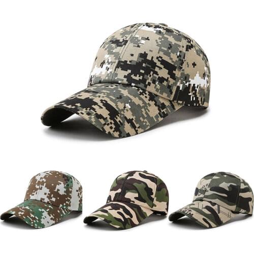 Outdoor Sport Snap Back Caps Camouflage Hat Tactical Military Camo Hunting Cap Hat For Men Adult Cap