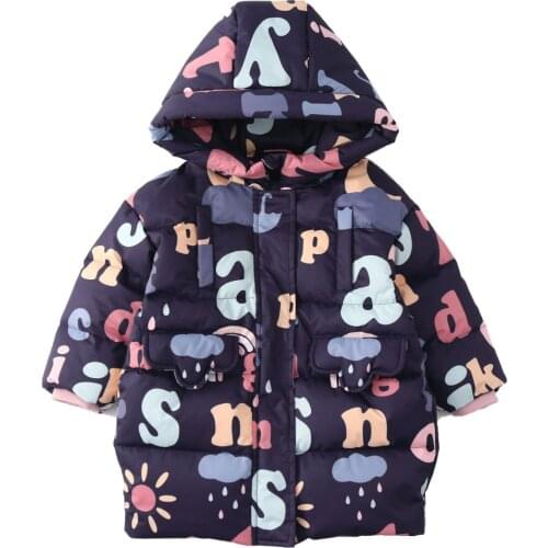 Пуховики для девочек VFOCHI China At AliExpress