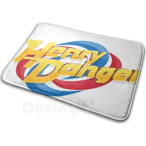 Henry Danger Fun Products : ) Soft Non-Slip Mat Rug Carpet Cushion Henry Danger Fun Cartoon Netflix Blue Red Loren Gray