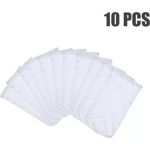 10pcs Replacement Filter Net Bag Baskets Swimming Pool Filter Skimmer Basket Sock Screen Fine Mesh Pouch Tool