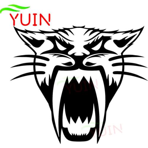 Car Sticker Cat Funny Cartoon Decal PVC Laptop Suitcase Motorcycle Cars Accessories Decorative Waterproof Sunscreen Decals