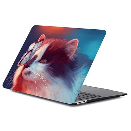 Cat Butterfly Pattern Laptop Case For Macbook Air Pro Retina 11 12 13.3 15.4 inch Protection cover For New MacBook case