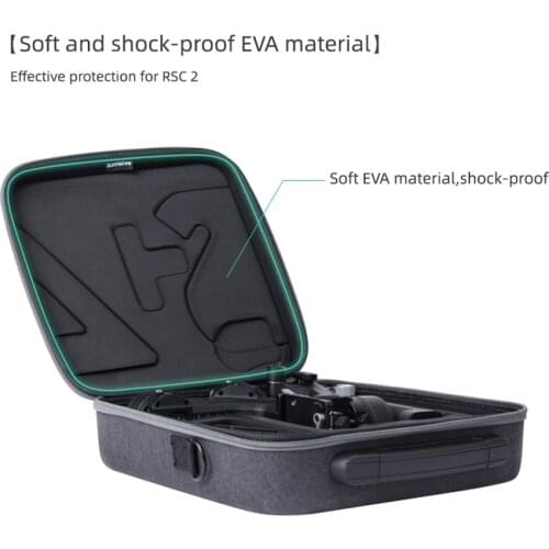 Carry Storage Case for DJI Ronin RSC 2 Portable Handheld Shoulder Crossbody Bags Travel Portable Protective Carrying Case