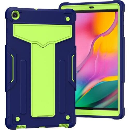 For Samsung Galaxy Tab A 8.0 T290 Tablet Case Shockproof Armor Heavy Protective Rugged Duty Cover For Galaxy Tab T295 Stand Case