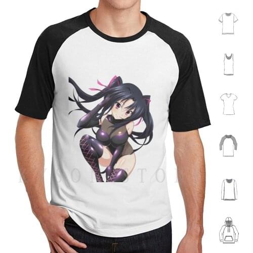 Serafall Leviathan Cute Neko Anime | High School Dxd Ecchi T Shirt Print For Men Cotton New Cool Tee Rias Gremory Highschool