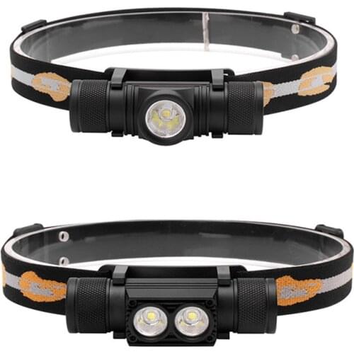 D10 / D25 Mini Head Lamp XML LED Headlight White Light Headlamp USB Rechargeable 18650 Head Light For Hunting Fishing Camping