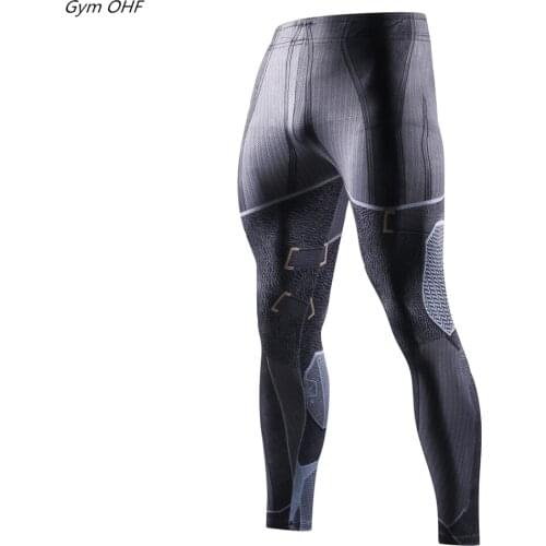 Compression Pants Men Training Fitness Sports Running Tights Gym Legging Pants Male Trousers Sportswear Workout Running Leggings