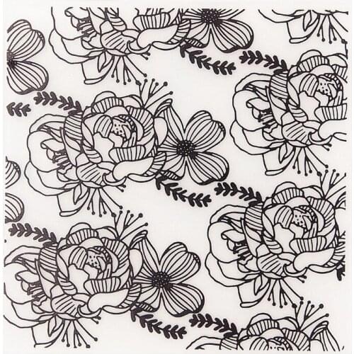 Creative Design Embossing Folders Plastic Halloween Scrapbooking DIY Template Fondant Cake Photo Album Christmas Card Making