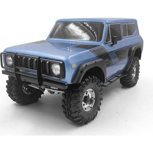 Front Bumper BS Rear Bumper Stainless Steel Bumper Ranch for REDCAT GEN8 RC4WD Crawler Spare Part