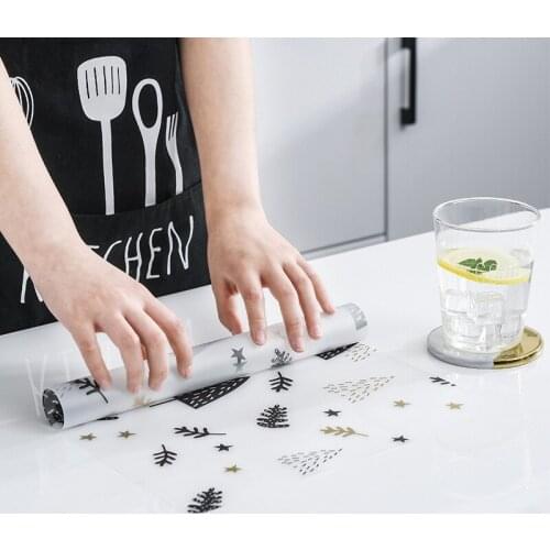 Rectangular Tableware Pad Placemats for Dining Table Heat Protection Pad Waterproof Non-Slip Table Mat Creative Plate Bowl Pot