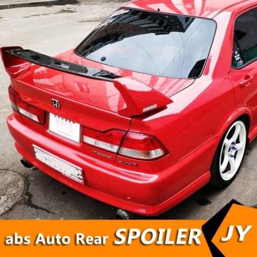 For HONDA Accord Spoiler 2001-2013 Accord FD2 spoiler High Quality ABS Material Car Rear Wing Primer Color Rear Spoiler