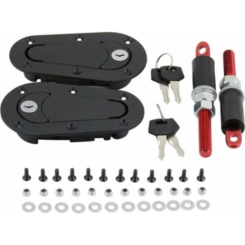 Universal Car Hood Lock Kit Engine Cover Lock Racing Accessories Universal Style Engine Cover Lock Racing Accessories Effectual
