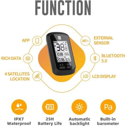 XOSS G/G Plus Bicycle Computer GPS Wireless Speedometer Bicycle Tracker Waterproof Mountain Bike Road Bike Bicycle Odometer