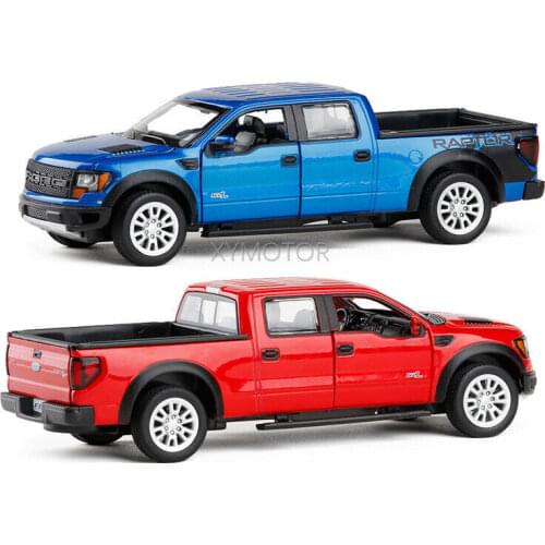 1/34 For Ford F150 F 150 RAPTOR Pickup Truck Diecast Car Model toys kids Boys Gifts