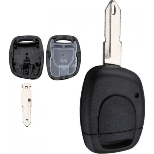 1 Button Car Auto Key Fob Case Shell Replacement Remote Cover Fit for Renault Clio Kangoo Twingo