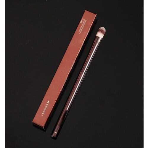 1 pc #5 Concealer Makeup brushes Eyeshadow Make up brush Nose detail exquisite Professional Cosmetic tool metal handle with box