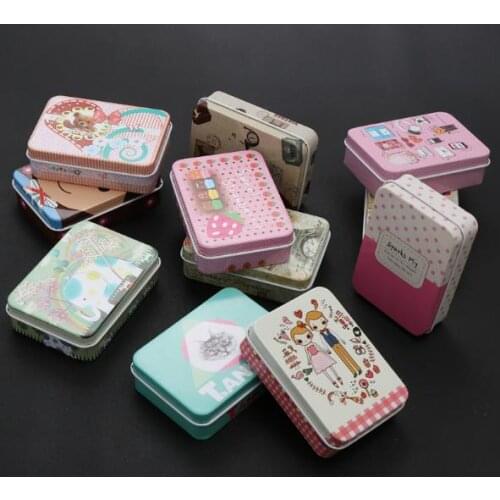 1pcs Fashion Tin Storage Box Tobacco Box Humidor Rolling Paper Box Cigarette Case Box Holder Smoking Accessories