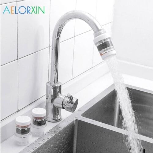 2020 Maifan Stone Filter Bathroom Faucet Extender Baby Hand-washing Device Childrens Guide Sink Bathroom Accessories