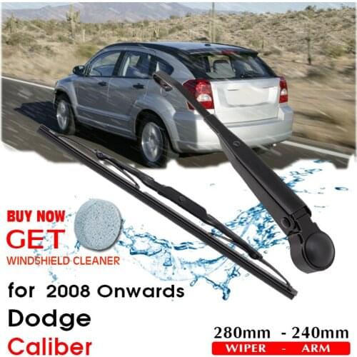 Car Wiper Blade Rear Back Window Windscreen Windshield Wipers Auto Accessories For Dodge Caliber Hatchback 280mm 2008 Onwards