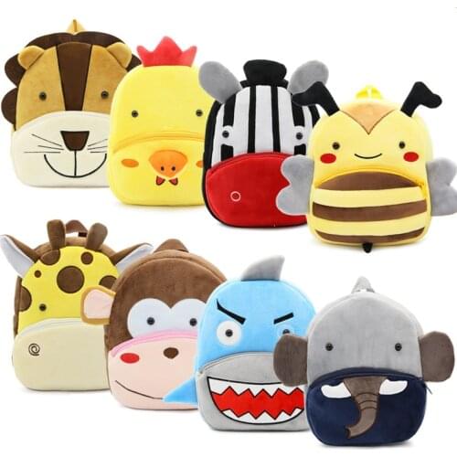 Baby Backpack Doll Toys Plush Backpack Animal School Bags Cartoon Cute Plushback Children Cute Bag Kindergarten Kids Schoolbag