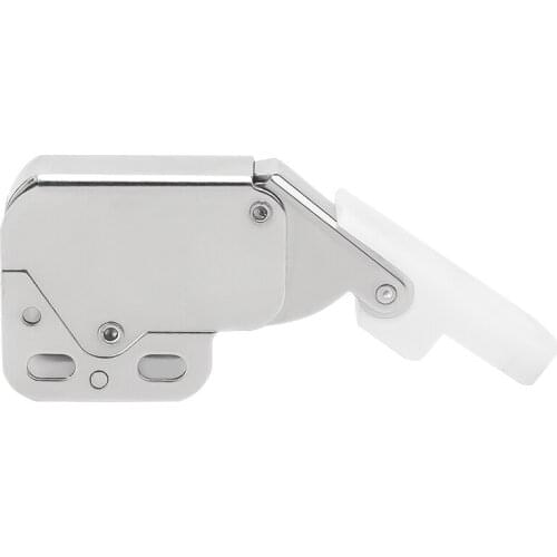 Cabinet Door Panel Fastener Rebound Lock Furniture Elephant Trunk Buckle Hinge