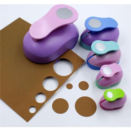 Circle Punch 9/16/25mm DIY Craft Hole Puncher For Scrapbooking Punches Maker Kids Scrapbook Paper Cutter Embossing Sharper
