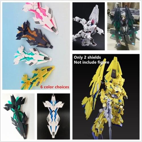 EffectsWings EW DE Shields for 1/144 RG HG RX-0 Unicorn Banshee Phenex 6 color choice DE013