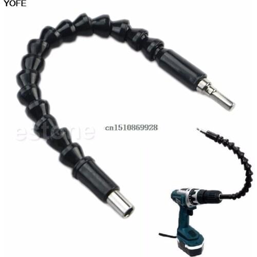 Flexible 295mm Extension Screwdriver Drill Bit Holder Link for Electronic Drill