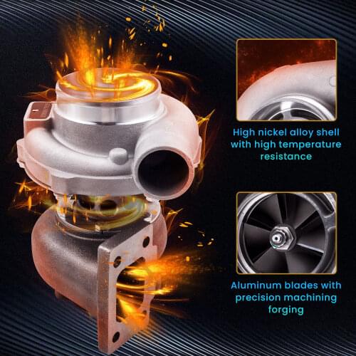 GT3076R GT30 GT3037 Turbocharger 500HP T3 Turbo External Wastegate For Skyline 4-BOLT Flange TurboCharger .82 A/R .60 Compressor