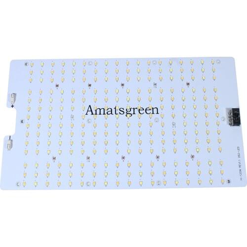 LM301H 3000K 3500K 4000K 5000K Red IR UV Full Spectrum120W LED Plant Grow Light Quantum PCB Board for Horticulture Lighting