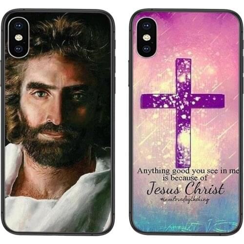 Ible Jesus Christ Christian Cross For Galaxy Note 20 10 9 8 Lite Pro Ultra M51 M31 M30S A10 A10S A8 A7 A5 J6 J8 2018 Mobile