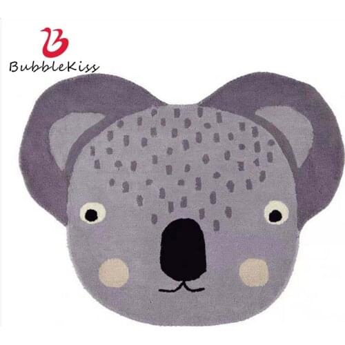 Bubble Kiss Carpets For Living Room Cute Koala Childrens Bedroom Home Area Rugs Coffee Table Decoration Thicken Soft Floor Mat
