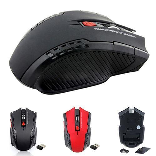 Hot 2.4GHz Wireless Optical Game Mouse For Imac Pro Macbook PC Laptop Computer USB Receiver Mini Portable Mouse Mice 2 Colors