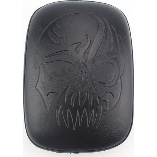 ACZ Motorcycle Rear Cushion 8 Suction Cups Pillion Pad Suction Seat For Harley Dyna Sportster Softail Touring XL 883 1200