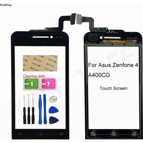4.0 inch Touch Screen Sensor For Asus Zenfone 4 (A400CG) New Digitizer Touch Screen Panel Sensor Lens Glass Replacement Part