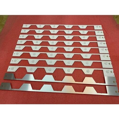 New 10 PCS LED backlight strip for 55FA3213 55UA6406 4C-LB5506-HR1 YH1 55HR330M06A1 TMT_55E5800_10X6 B55A858U D55A561U B55A658U
