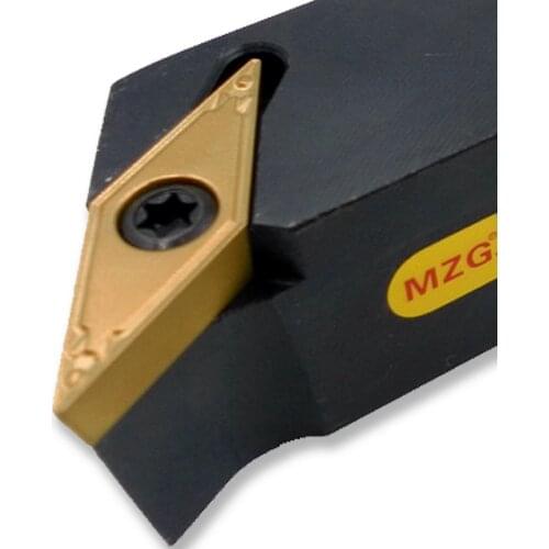 MZG SVQBR 25*25 20*20 Lathe Cutter Bar Hole Processing Clamping Locked Boring VBMT Toolholder CNC External Turning Tool Holder