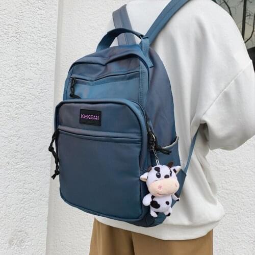 Couple Large Capacity Trendy Backpack Women 2021 New Waterproof Shoulder School Bags College Men Computer Travel Backpack Ladies